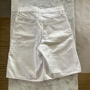 Gap Denim Shorts (Color: White)